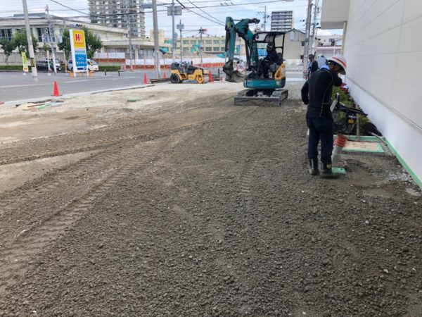 大阪市住吉区 駐車場新築工事