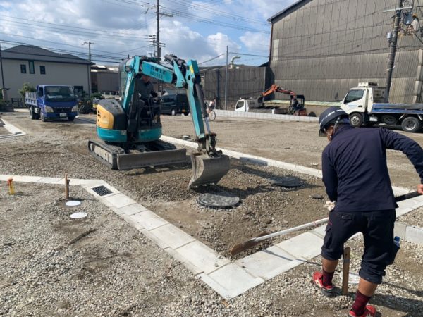 東大阪市立花町造成工事